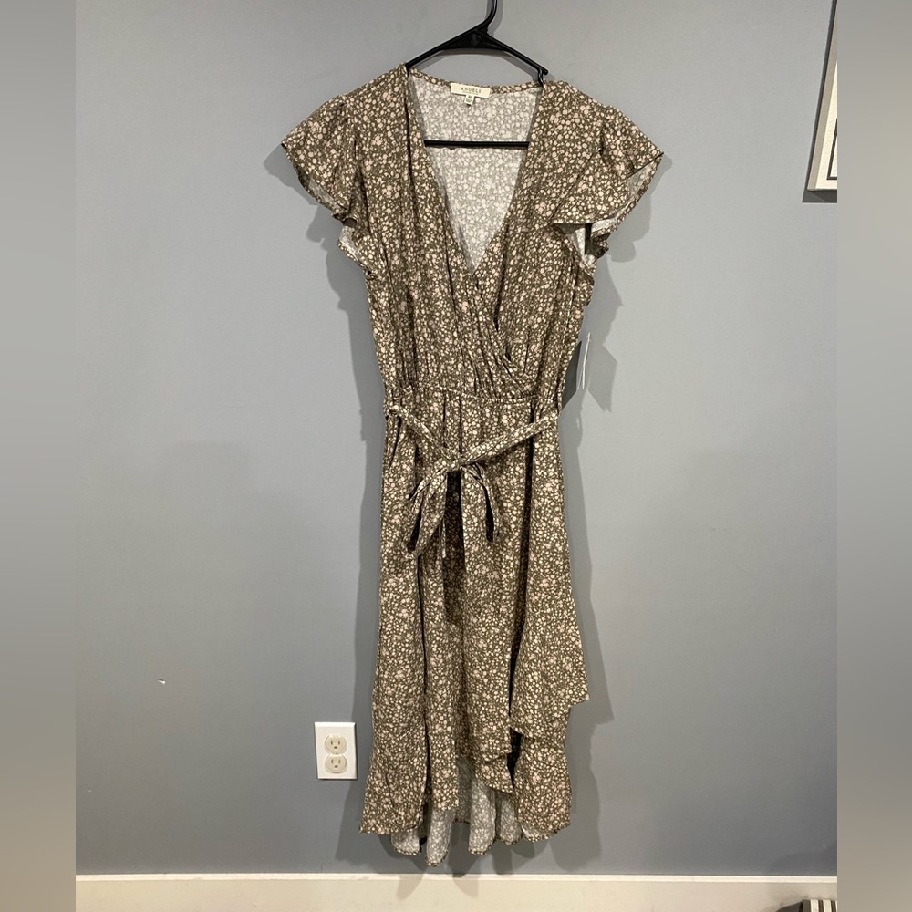 NWT Angels Floral Wrap Dress